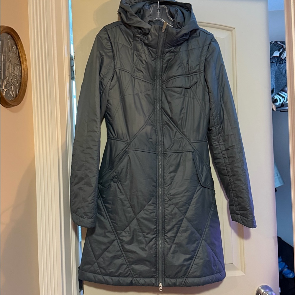 Nike Women's Dark Gray Hooded Ski Jacket